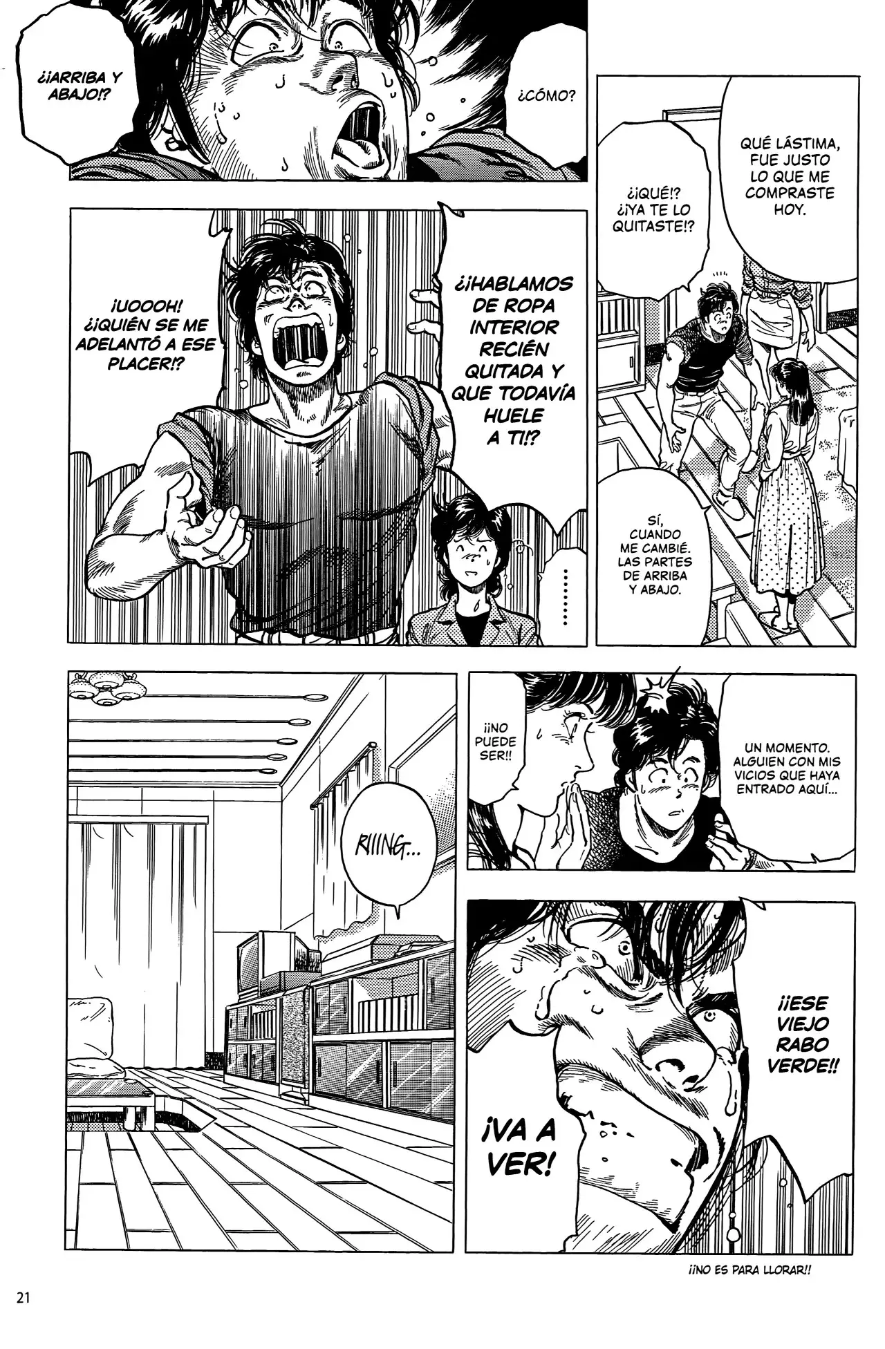 CITY HUNTER capítulo 221, página 21