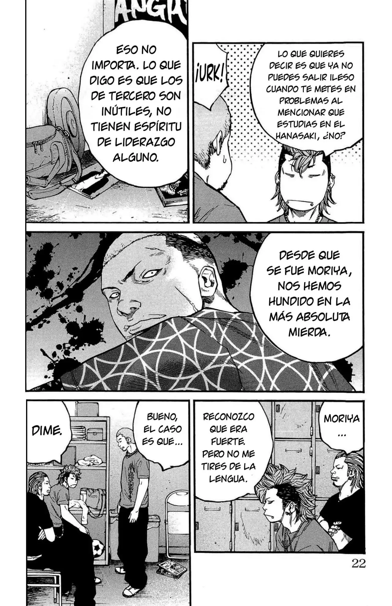 Clover capítulo 170, página 22