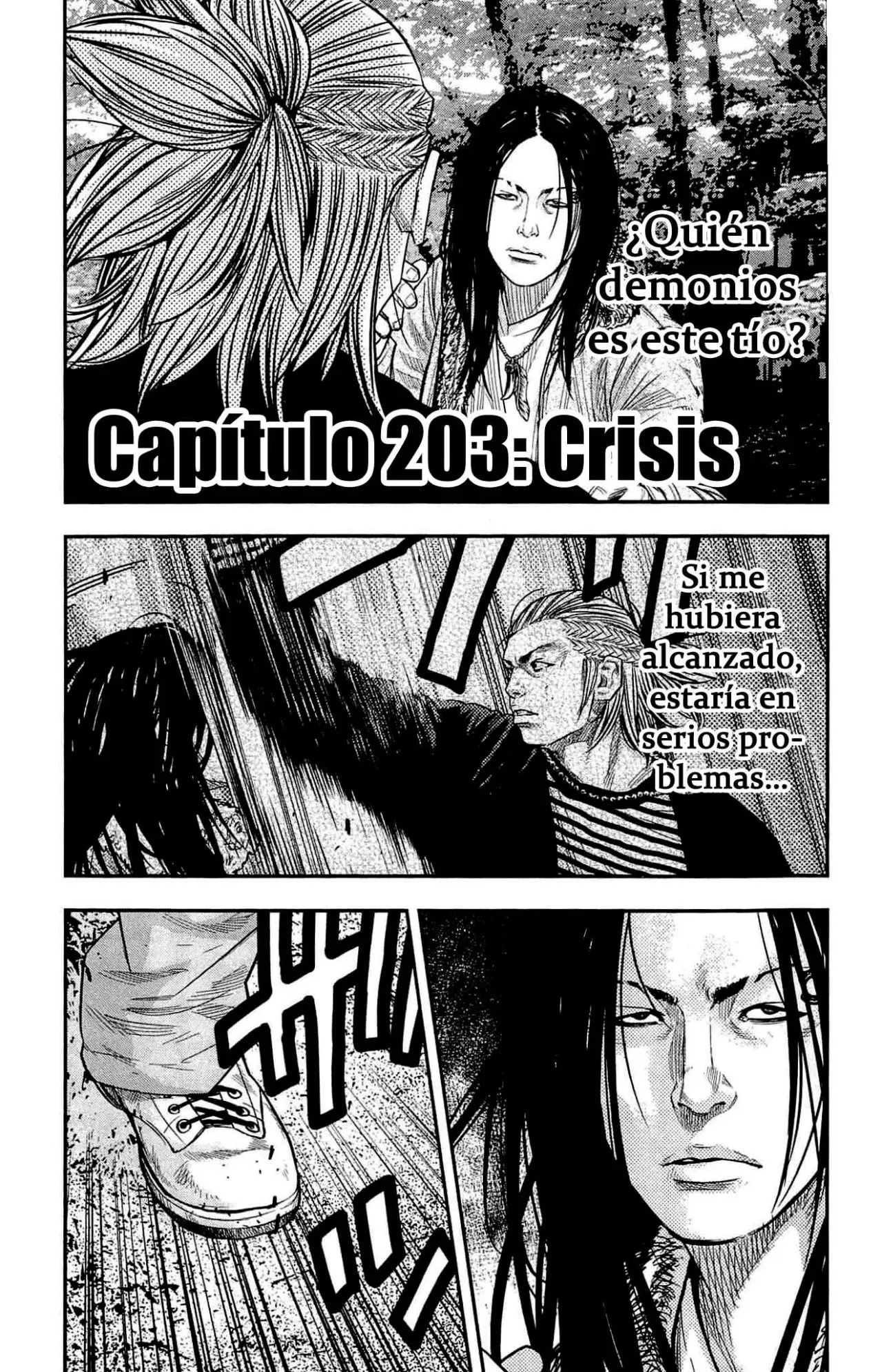 Clover capítulo 203, página 1