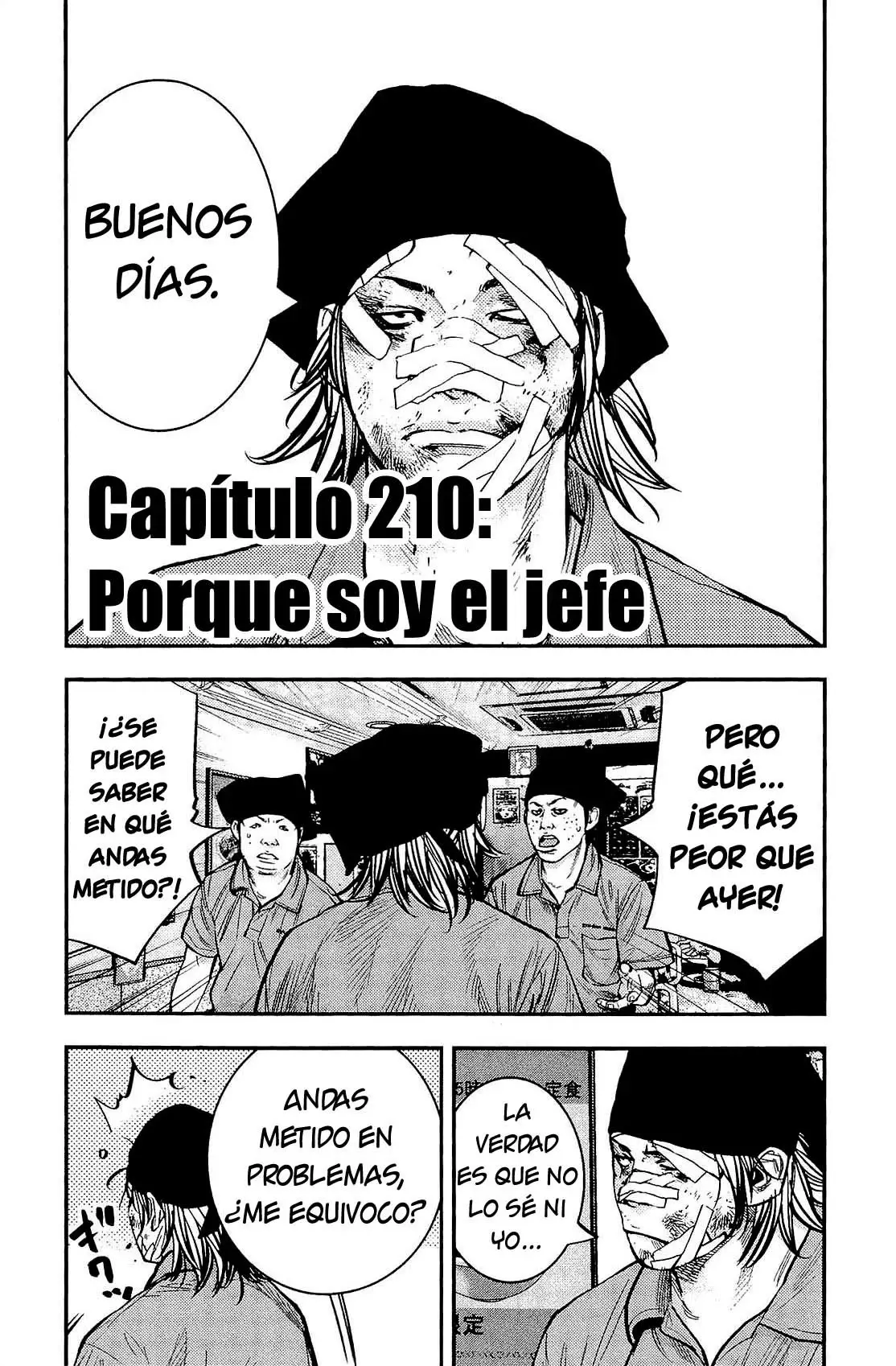 Clover capítulo 210, página 1