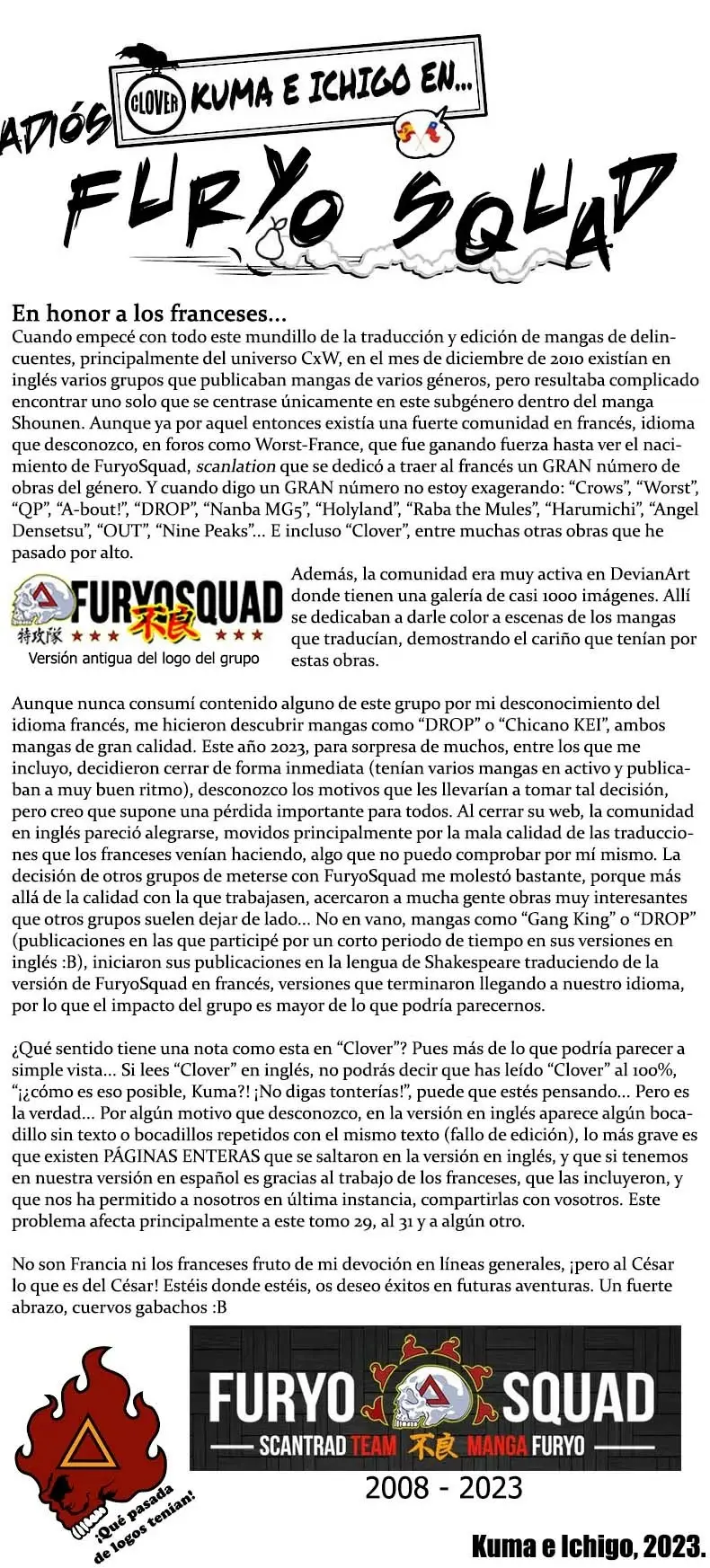 Clover capítulo 261, página 18