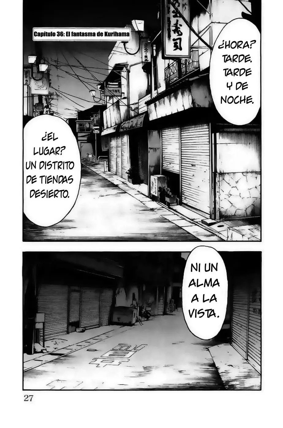 Clover capítulo 36, página 1