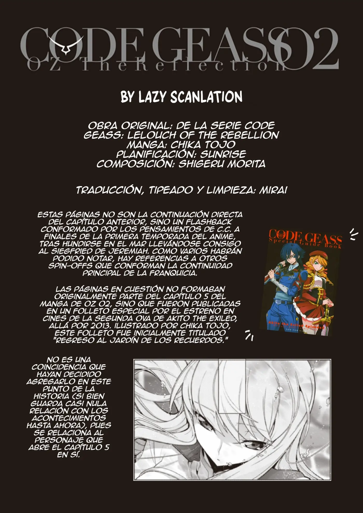 Code Geass: Oz the Reflection O2 capítulo 4.5, página 21