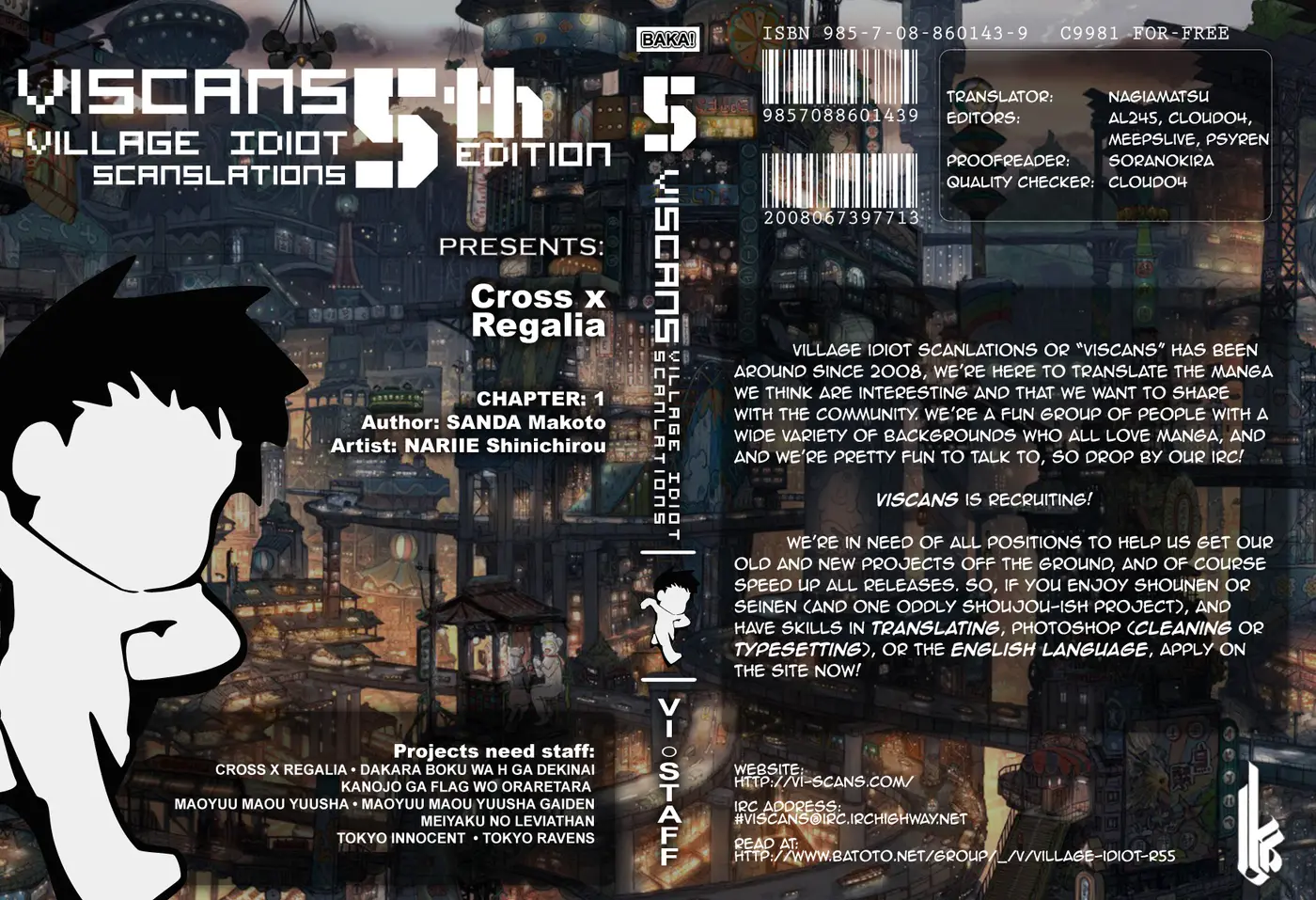 Cross x Regalia capítulo 2, página 32
