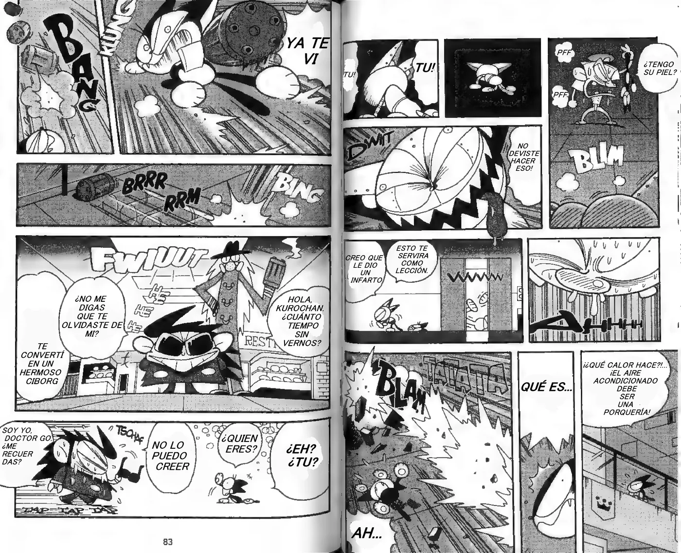 Cyborg Kuro-chan capítulo 3, página 5