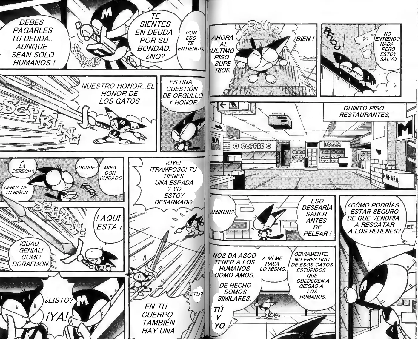 Cyborg Kuro-chan capítulo 3, página 14
