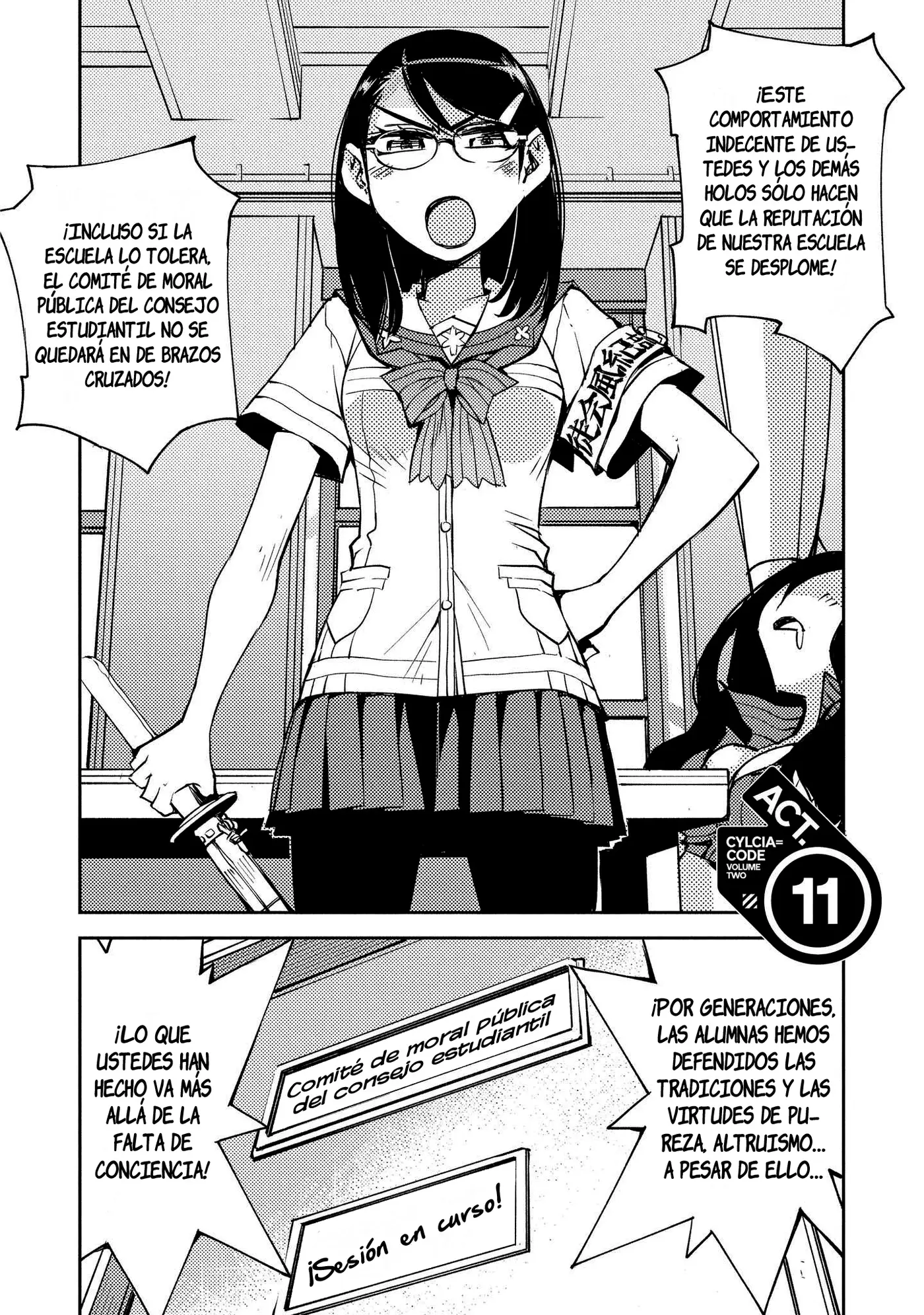 Cylcia=Code capítulo 11, página 3