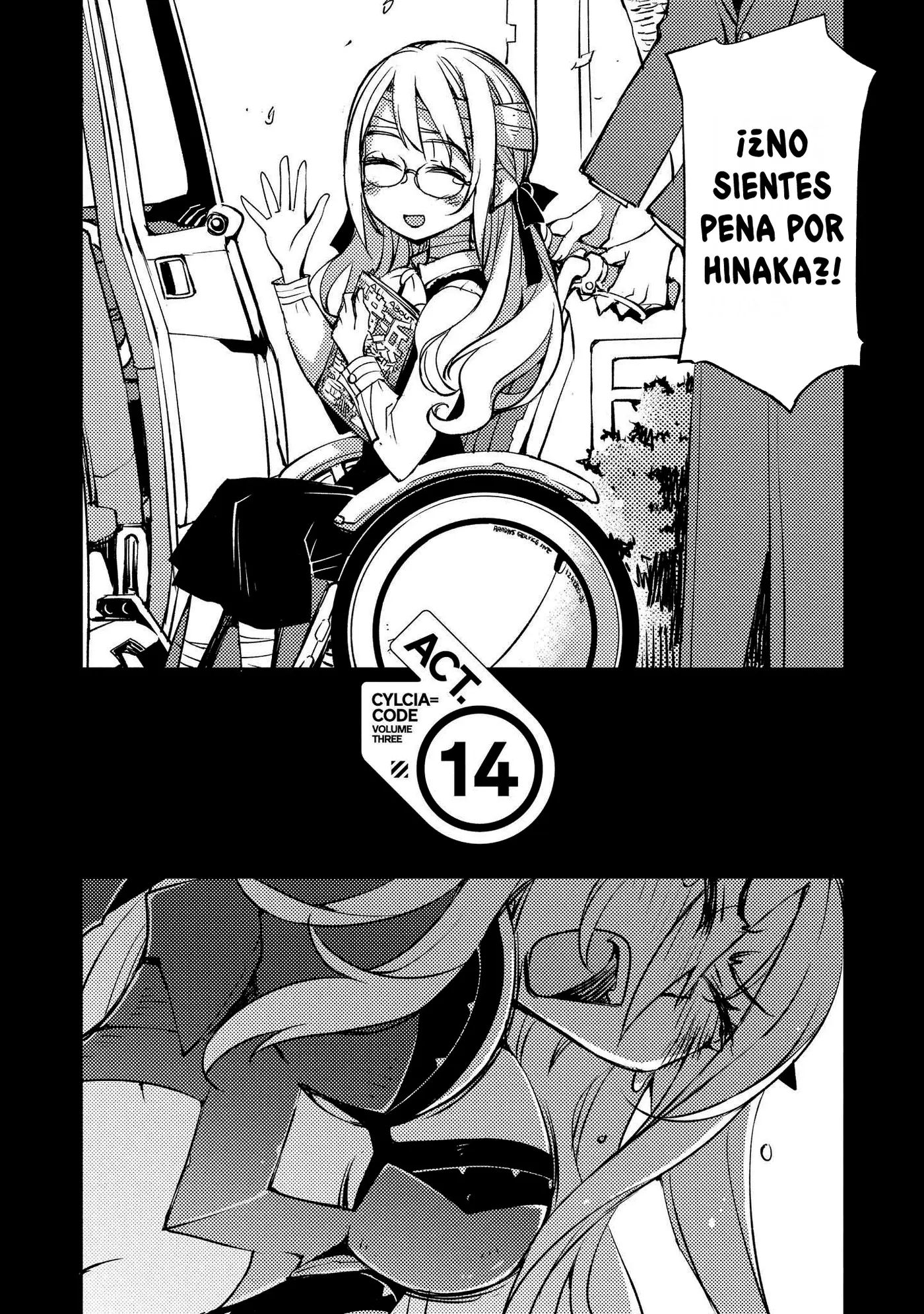Cylcia=Code capítulo 14, página 8