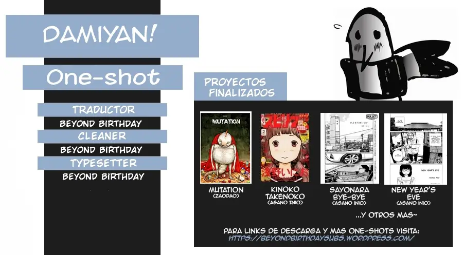 DAMiYAN! capítulo 0, página 37