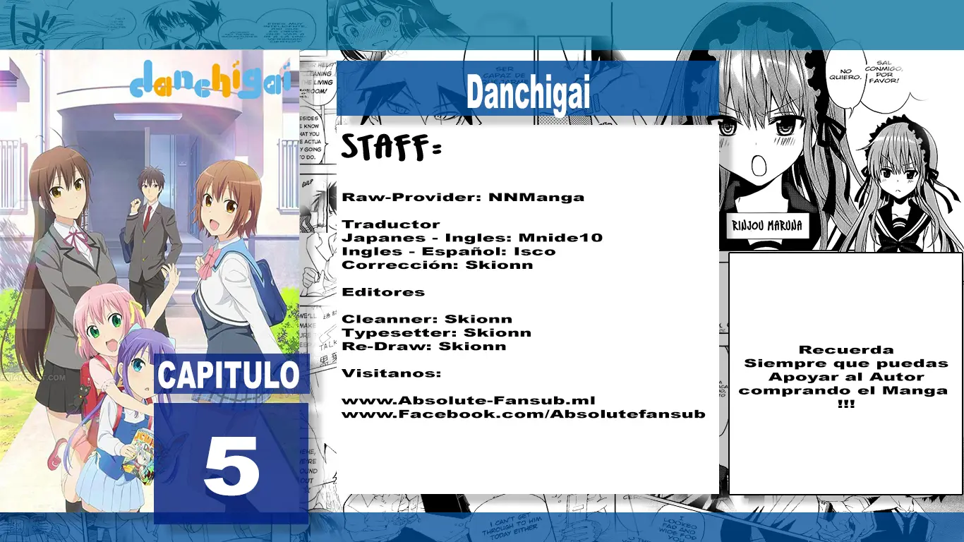 Danchigai capítulo 5, página 1