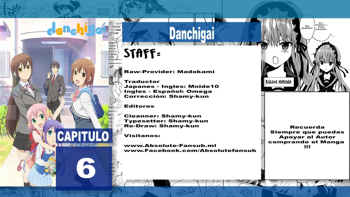 Danchigai capítulo 6, página 1