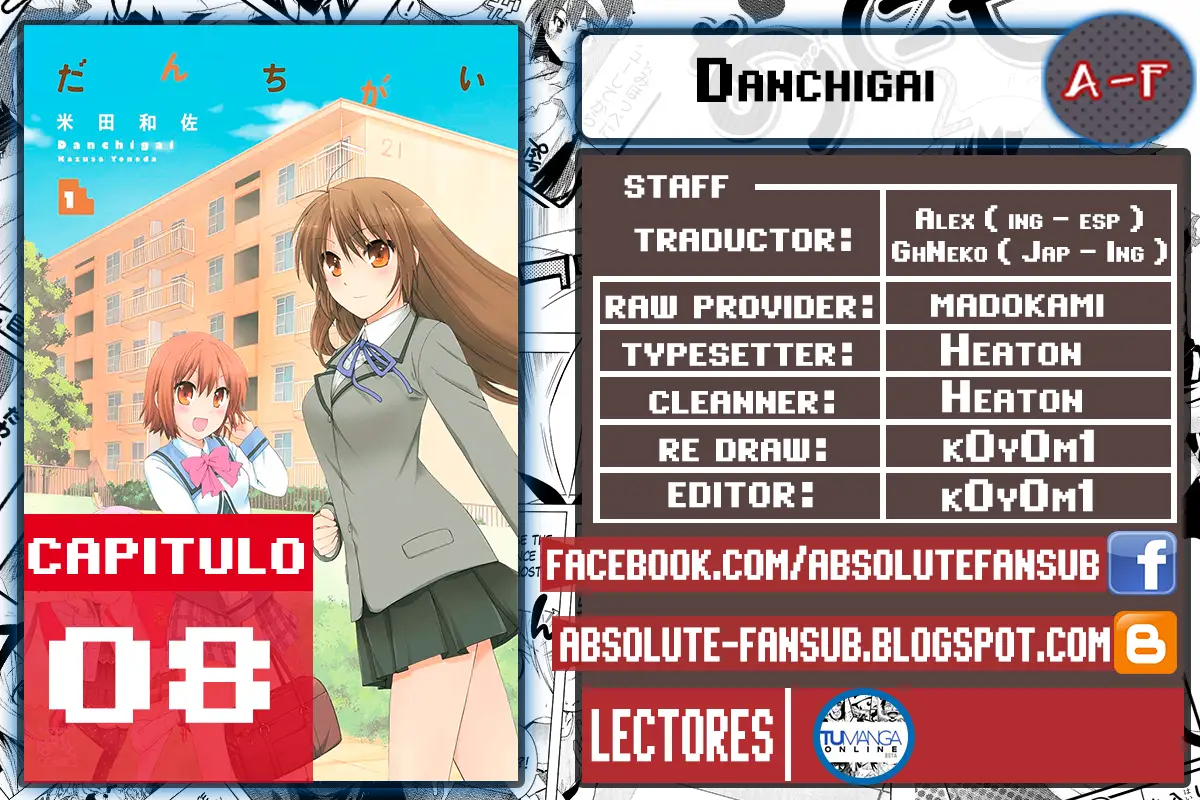 Danchigai capítulo 8, página 1