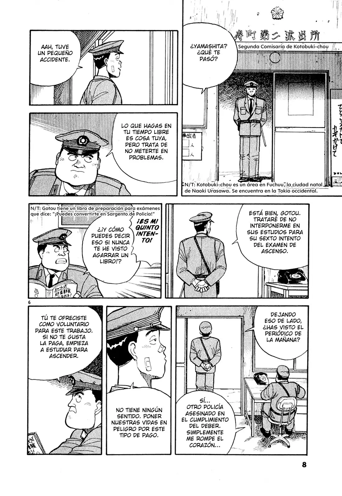 Dancing Policeman capítulo 1, página 9
