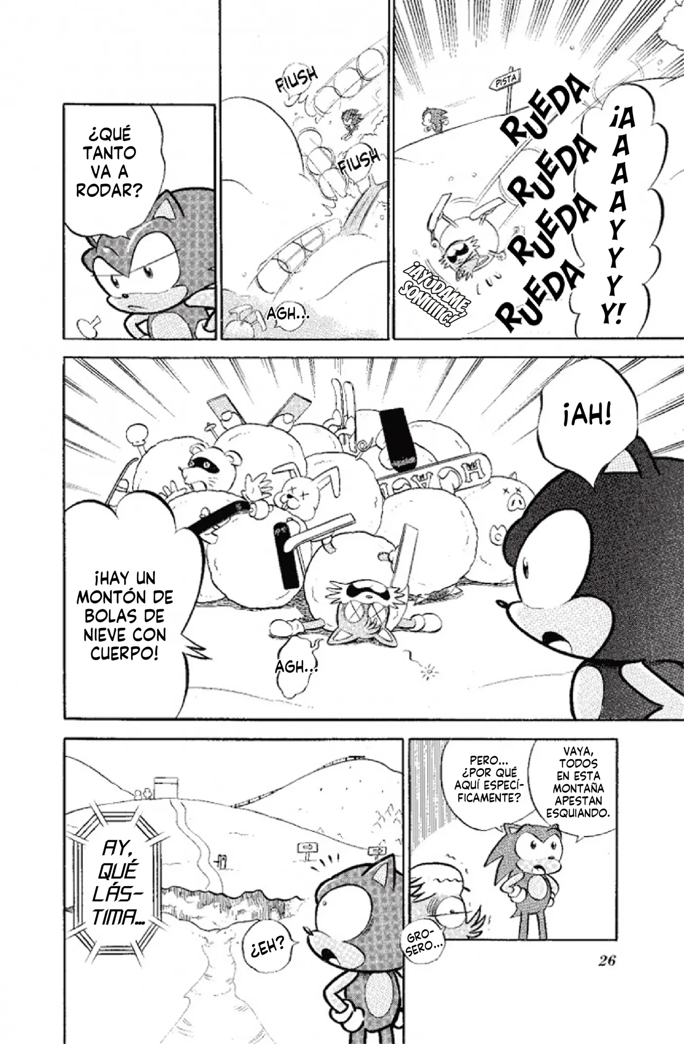 Dash & Spin: Hyper Speed Sonic capítulo 2, página 3