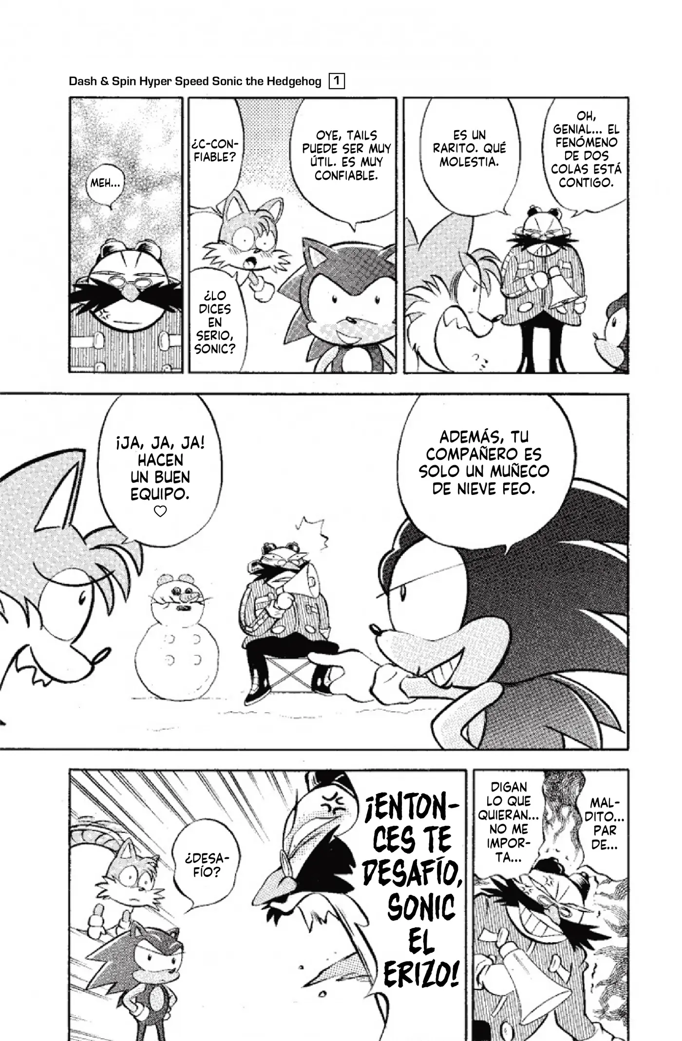 Dash & Spin: Hyper Speed Sonic capítulo 2, página 6