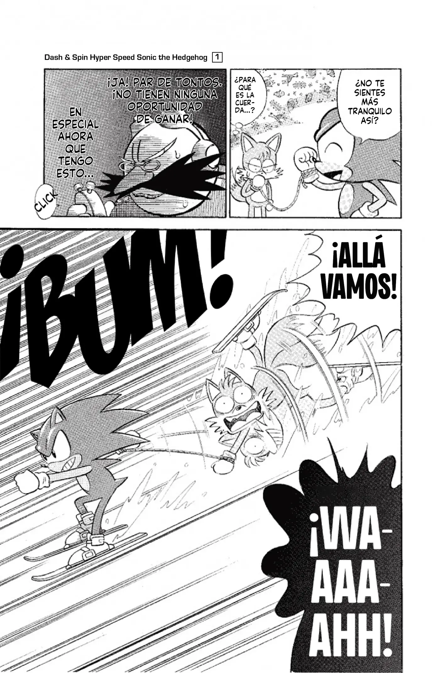 Dash & Spin: Hyper Speed Sonic capítulo 2, página 8