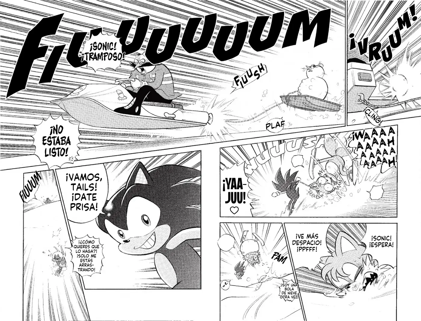 Dash & Spin: Hyper Speed Sonic capítulo 2, página 9