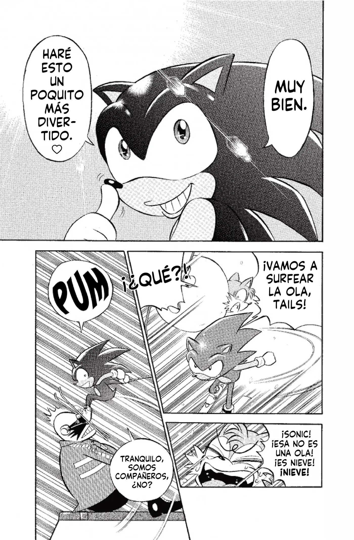 Dash & Spin: Hyper Speed Sonic capítulo 2, página 15