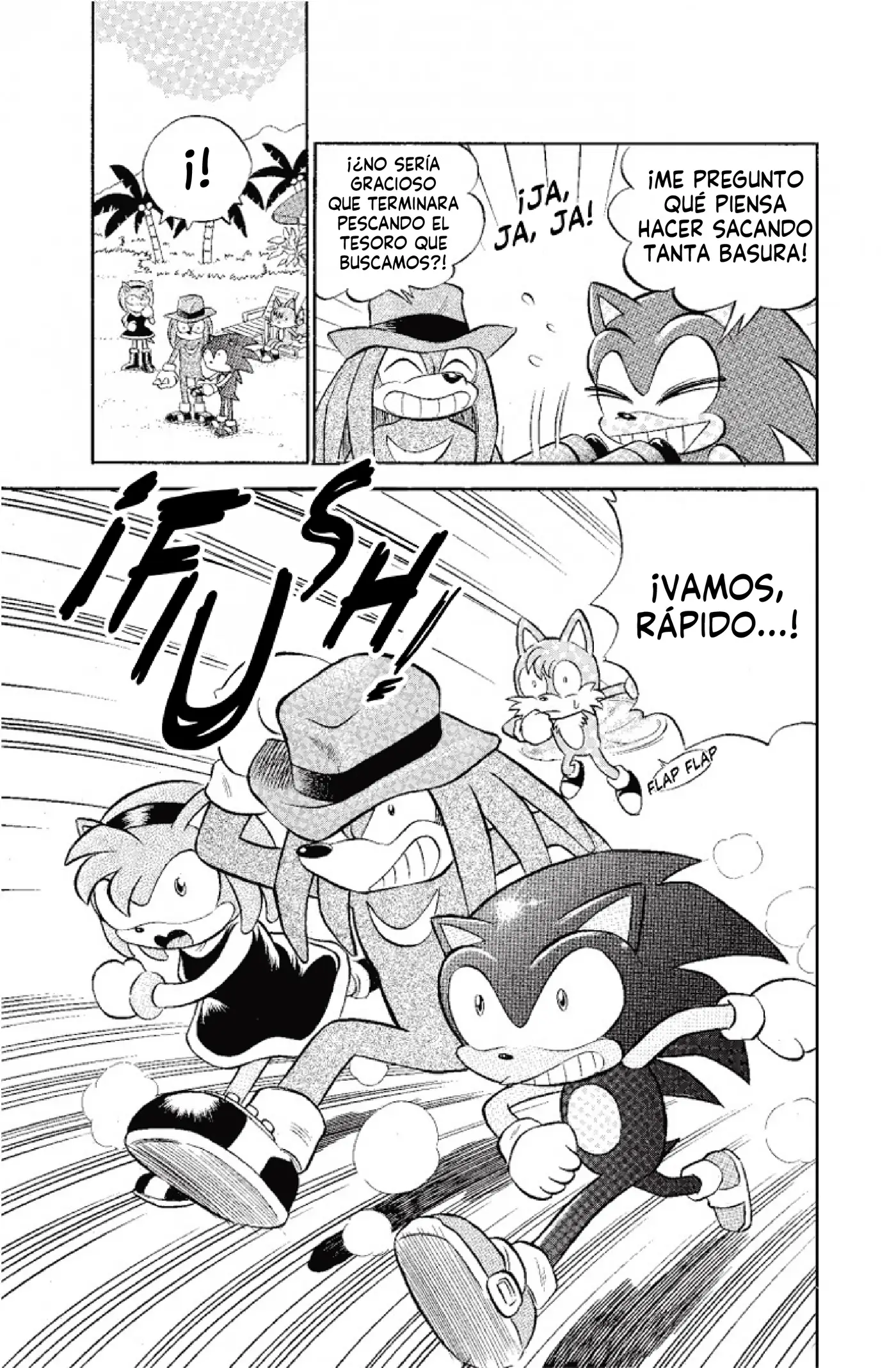 Dash & Spin: Hyper Speed Sonic capítulo 4, página 5