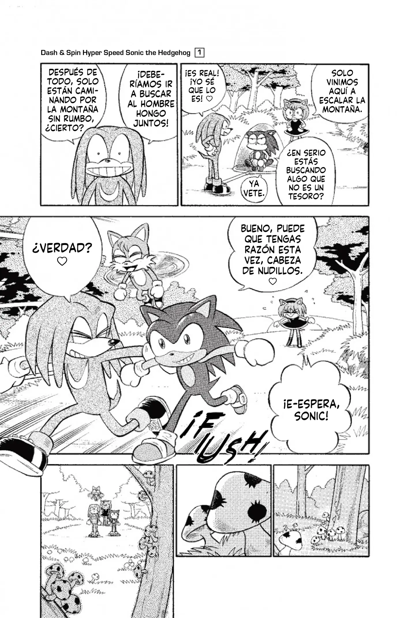 Dash & Spin: Hyper Speed Sonic capítulo 5, página 5