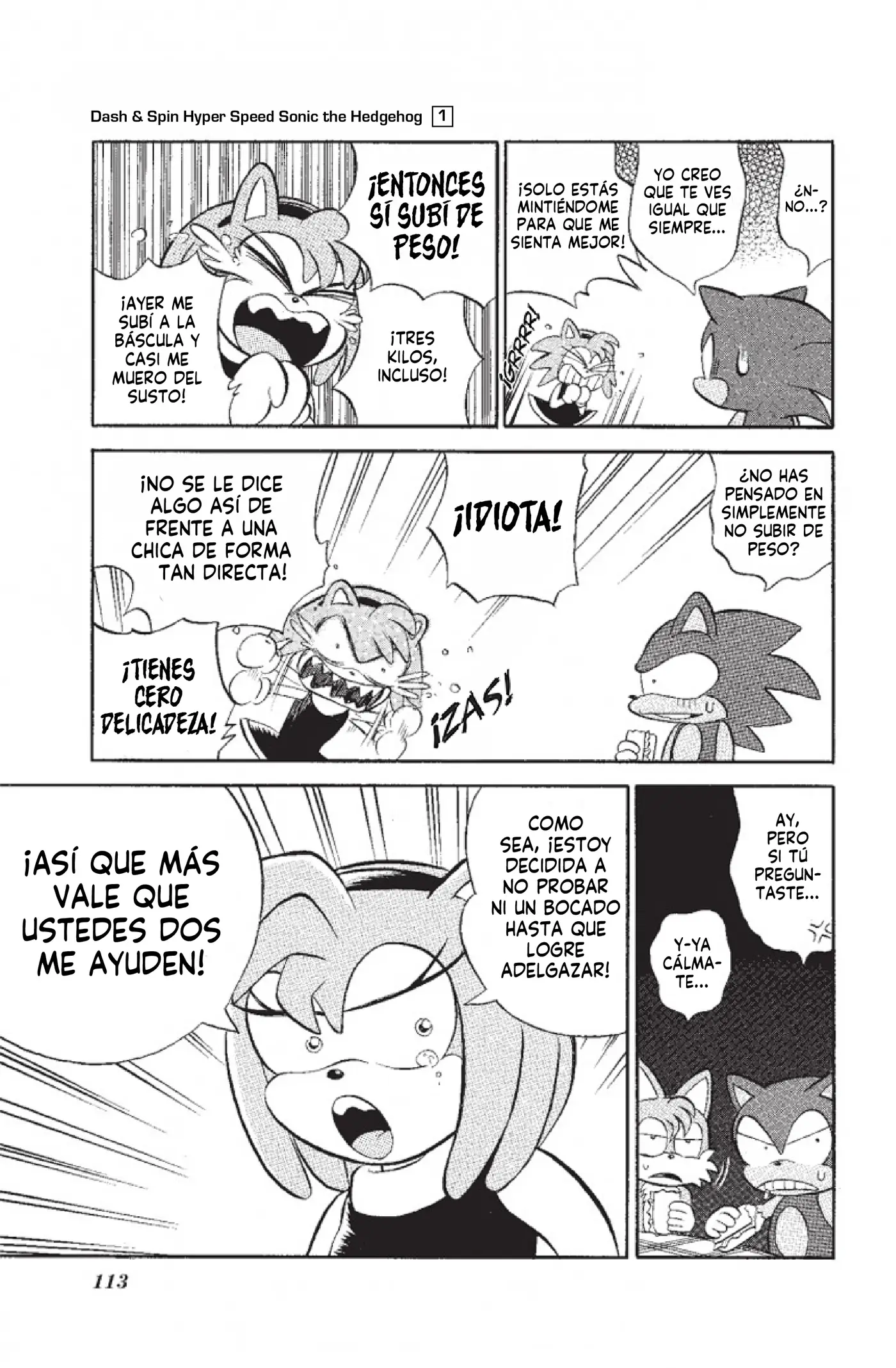 Dash & Spin: Hyper Speed Sonic capítulo 6, página 3