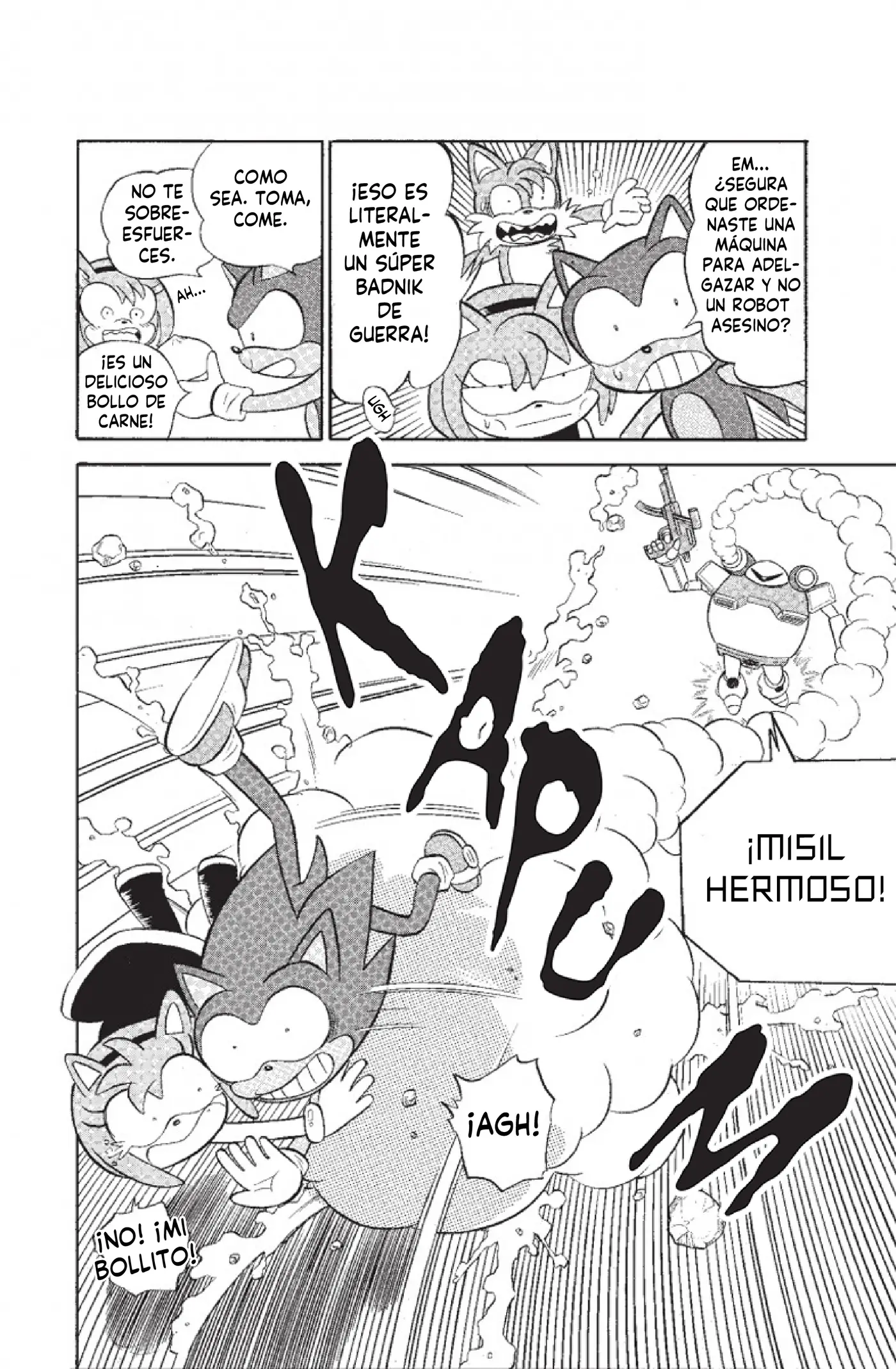 Dash & Spin: Hyper Speed Sonic capítulo 6, página 8