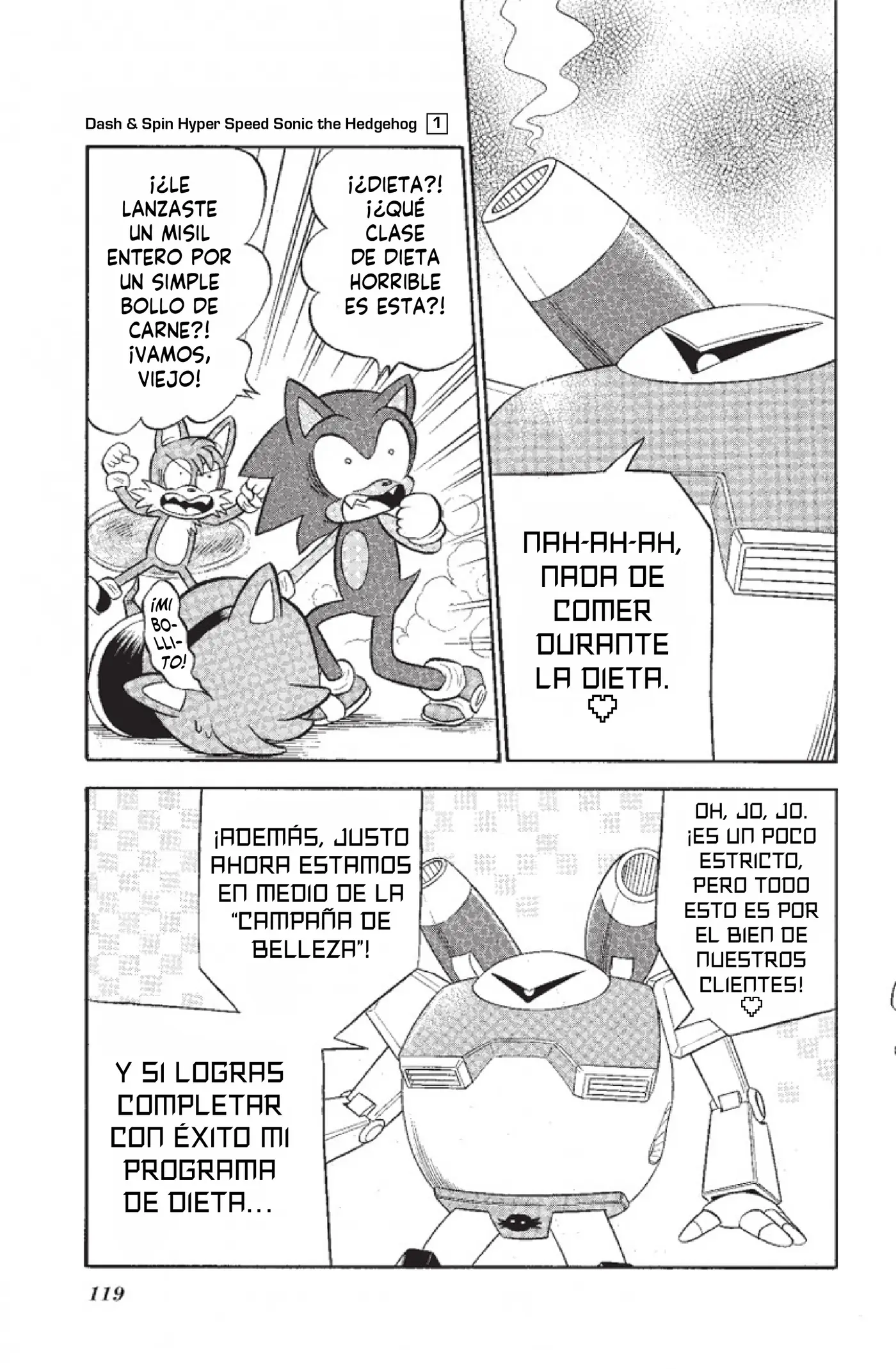 Dash & Spin: Hyper Speed Sonic capítulo 6, página 9