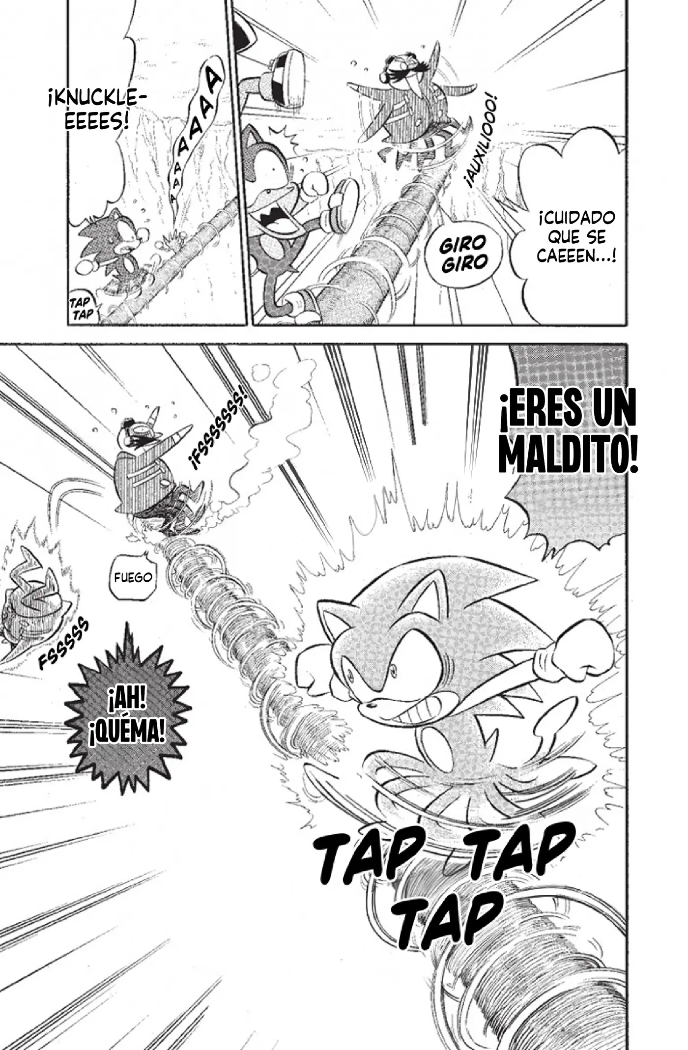 Dash & Spin: Hyper Speed Sonic capítulo 7, página 8