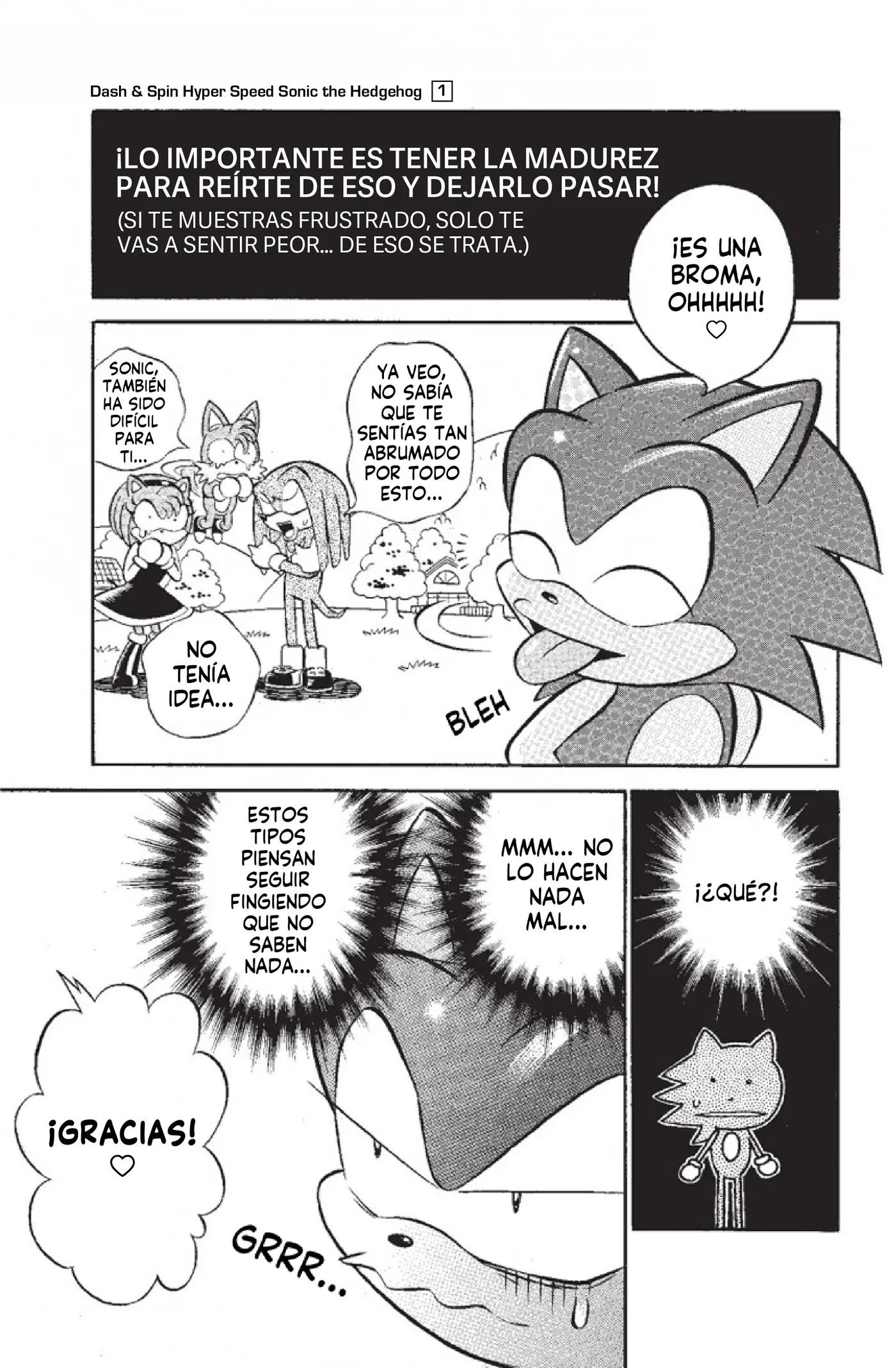 Dash & Spin: Hyper Speed Sonic capítulo 8, página 7