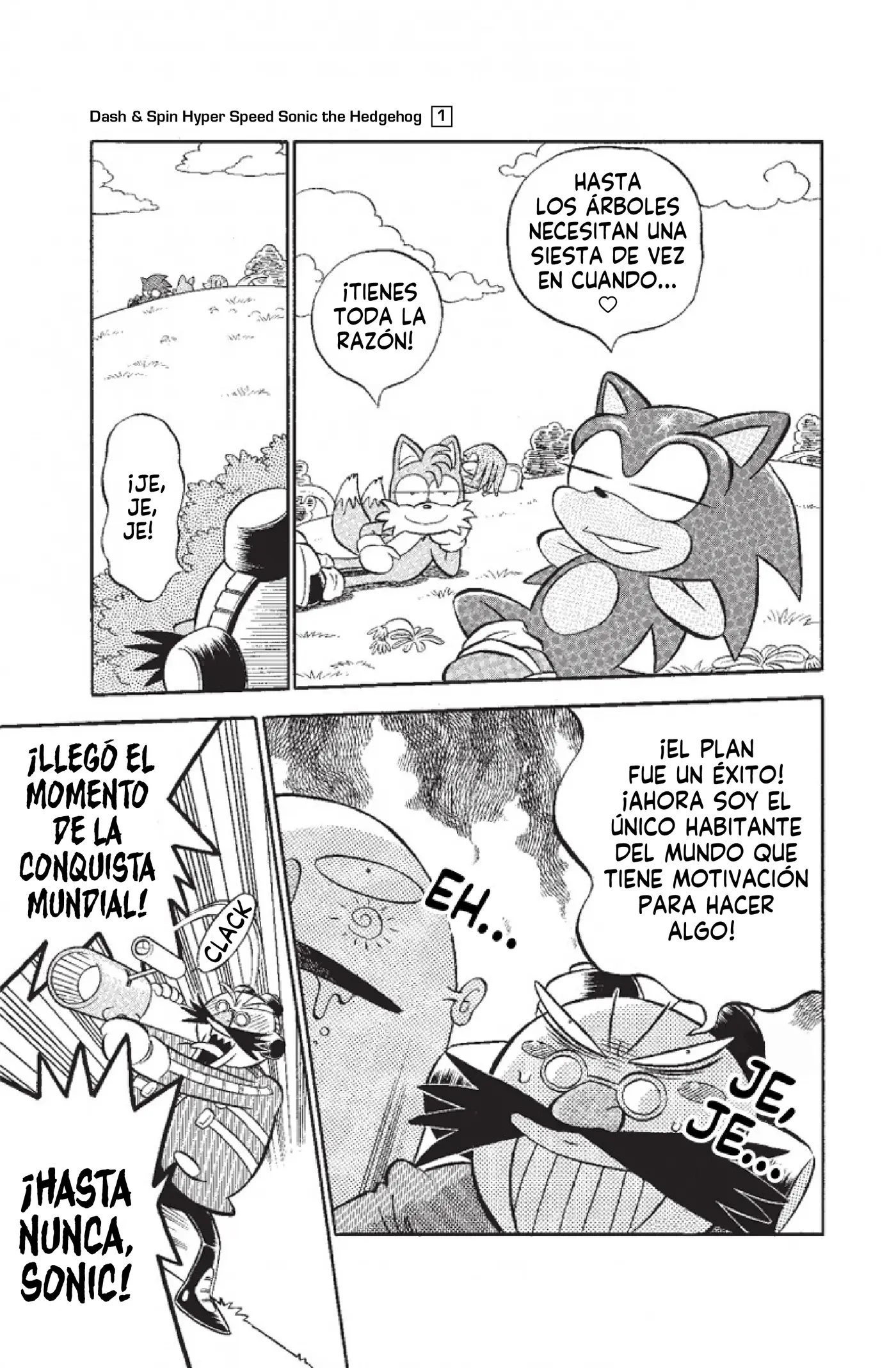 Dash & Spin: Hyper Speed Sonic capítulo 9, página 8