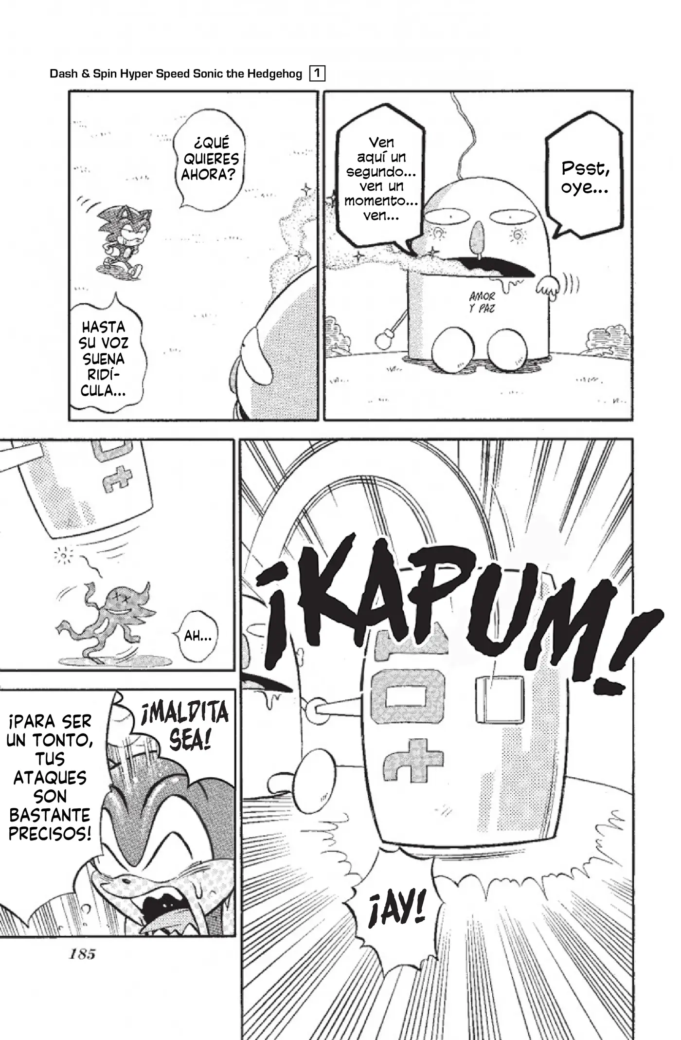 Dash & Spin: Hyper Speed Sonic capítulo 9, página 14