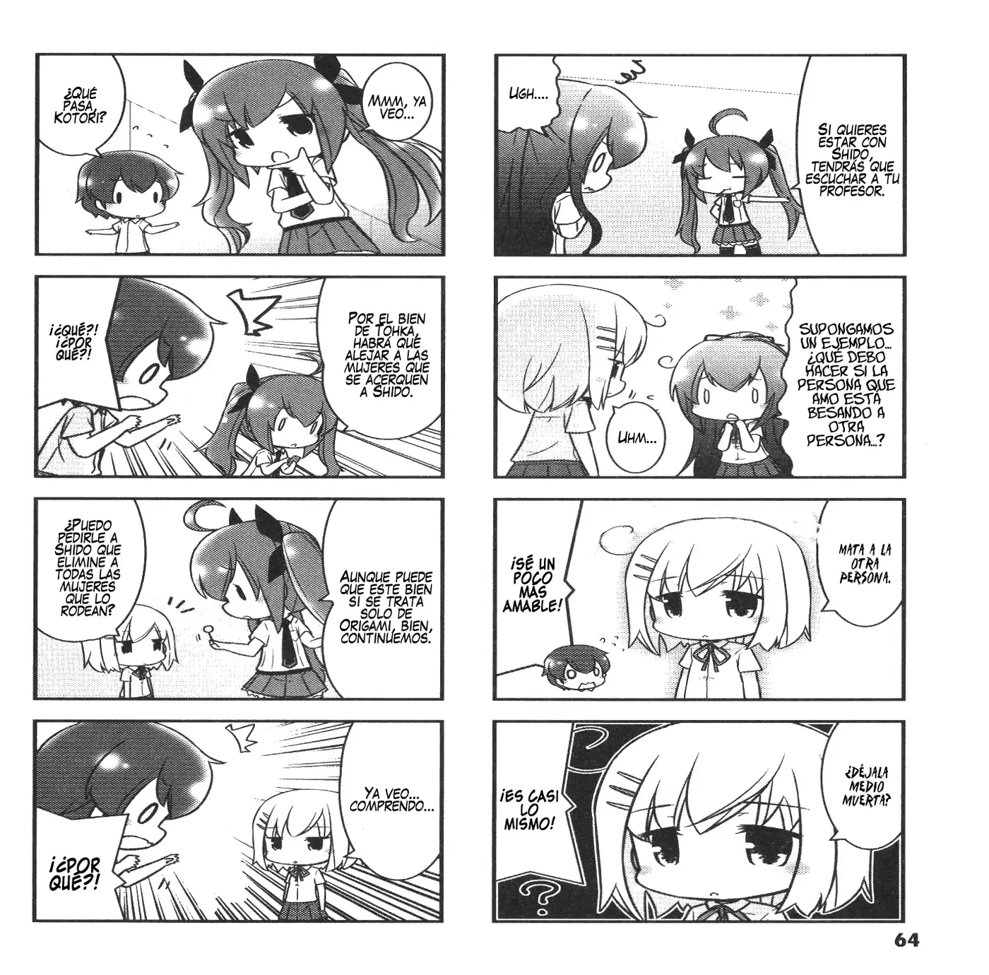 Date A Origami capítulo 9, página 5