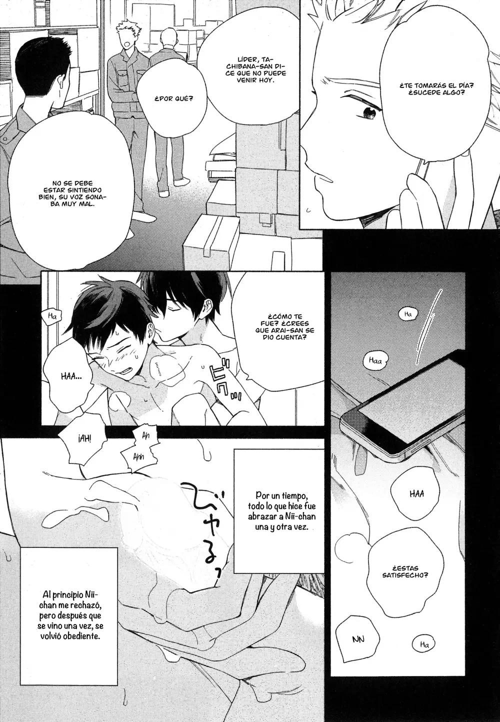 Deichuu no Hasu capítulo 4, página 32