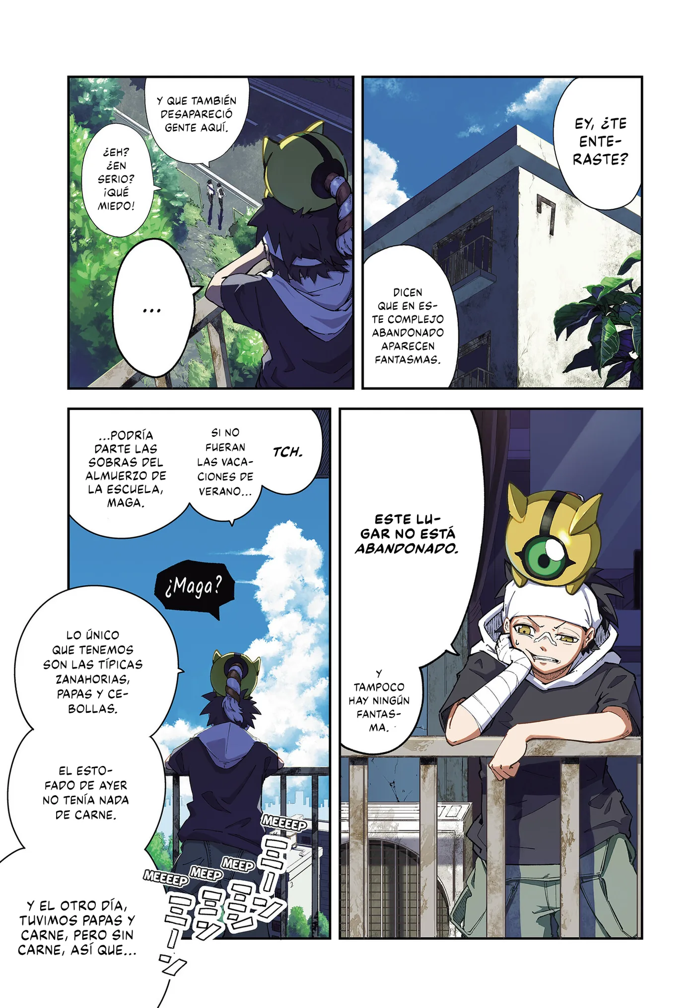 Digimon Eggs capítulo 1, página 1