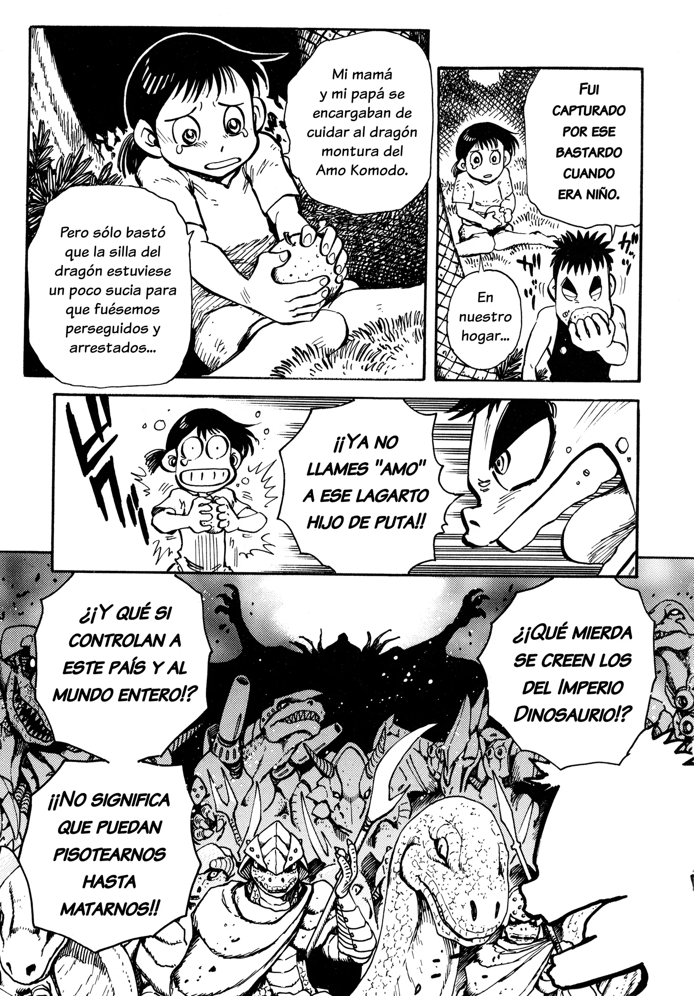 Dino Getter capítulo 1, página 15