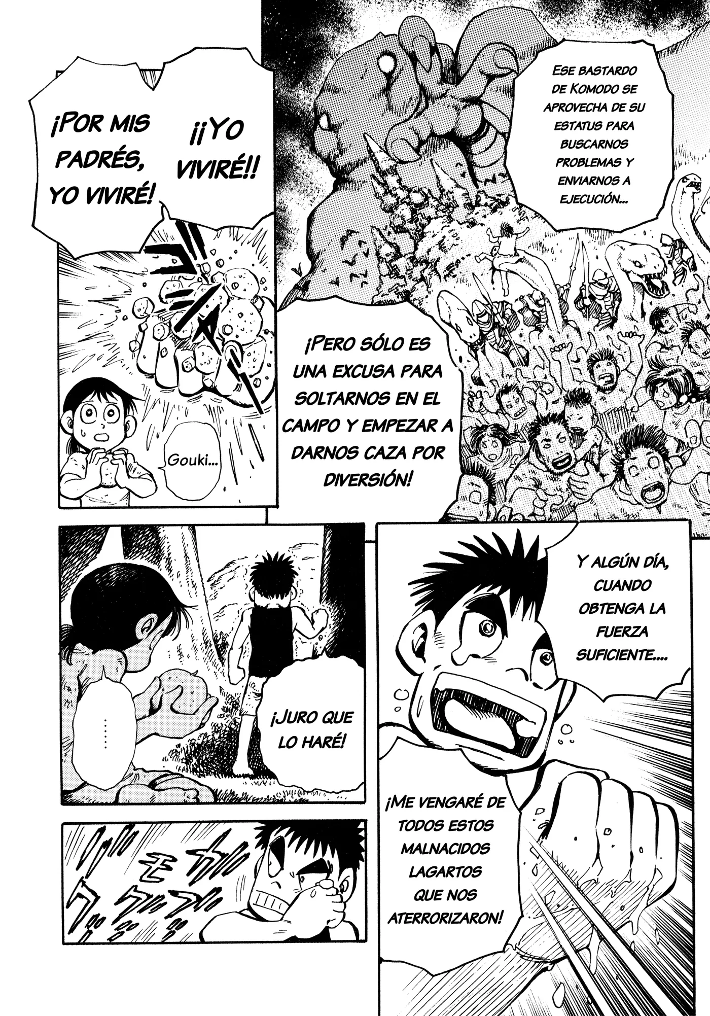 Dino Getter capítulo 1, página 16