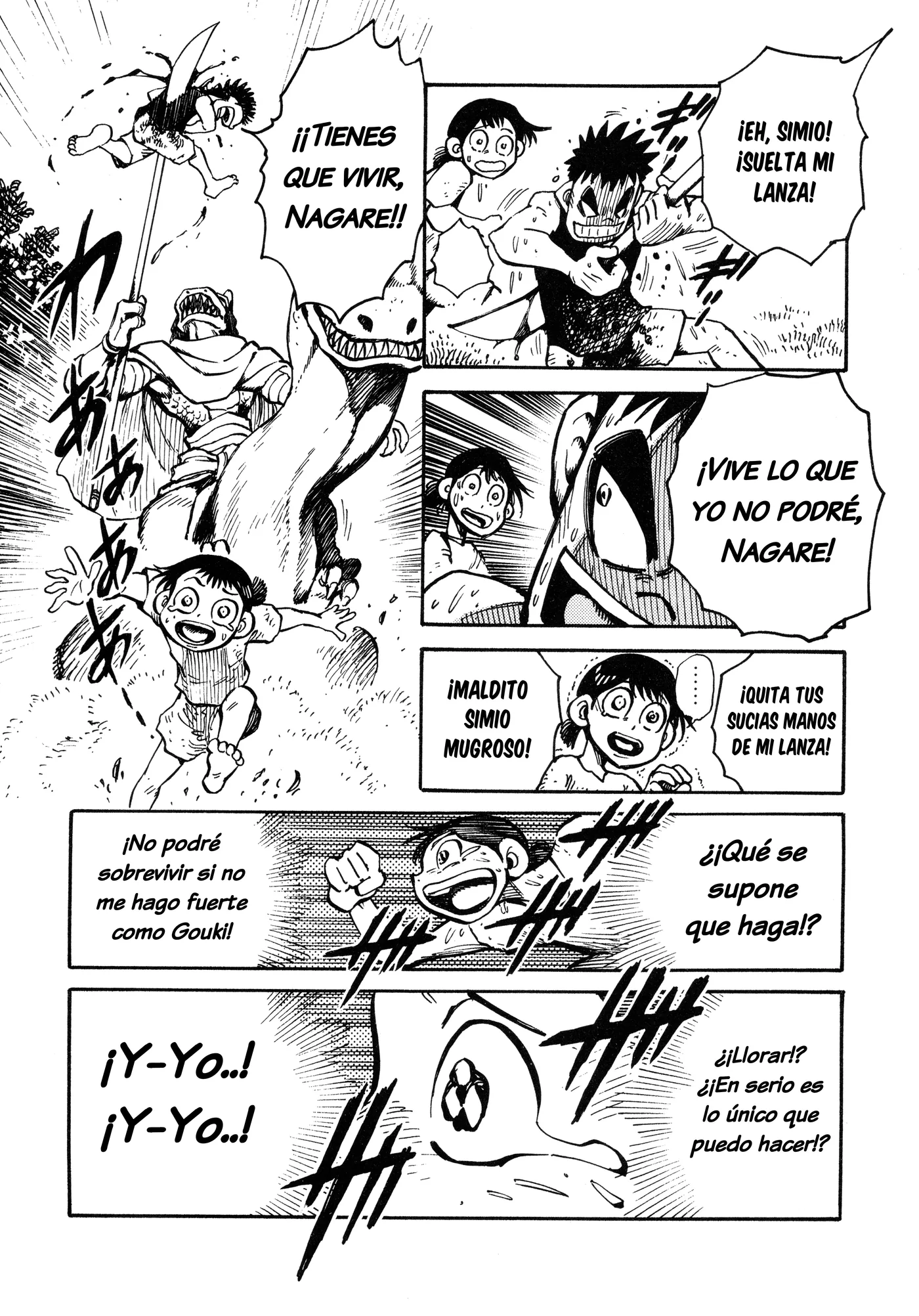 Dino Getter capítulo 1, página 19