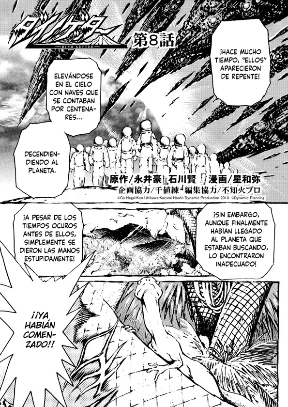 Dino Getter capítulo 8, página 1