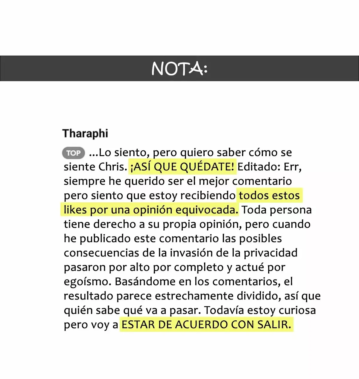 Dishonest Honesty capítulo 67, página 8