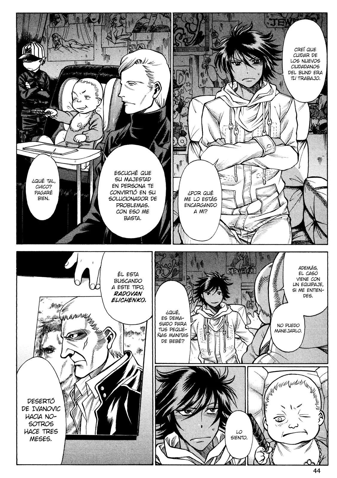 Dive in the Vampire Bund capítulo 13, página 2