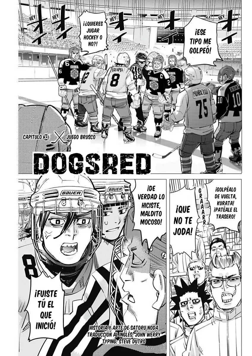 Dogsred capítulo 33, página 1