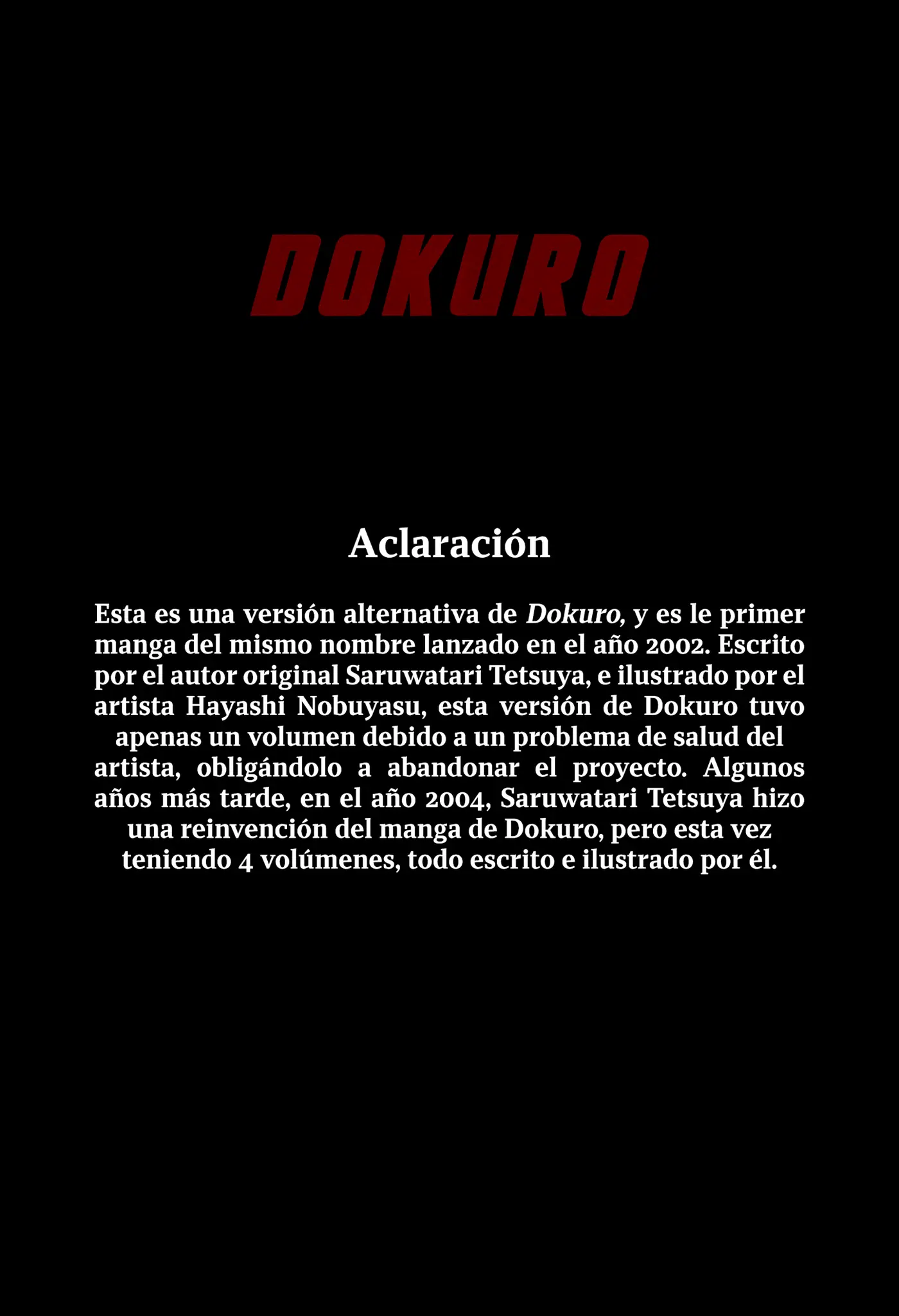 Dokuro (2002) capítulo 1, página 3