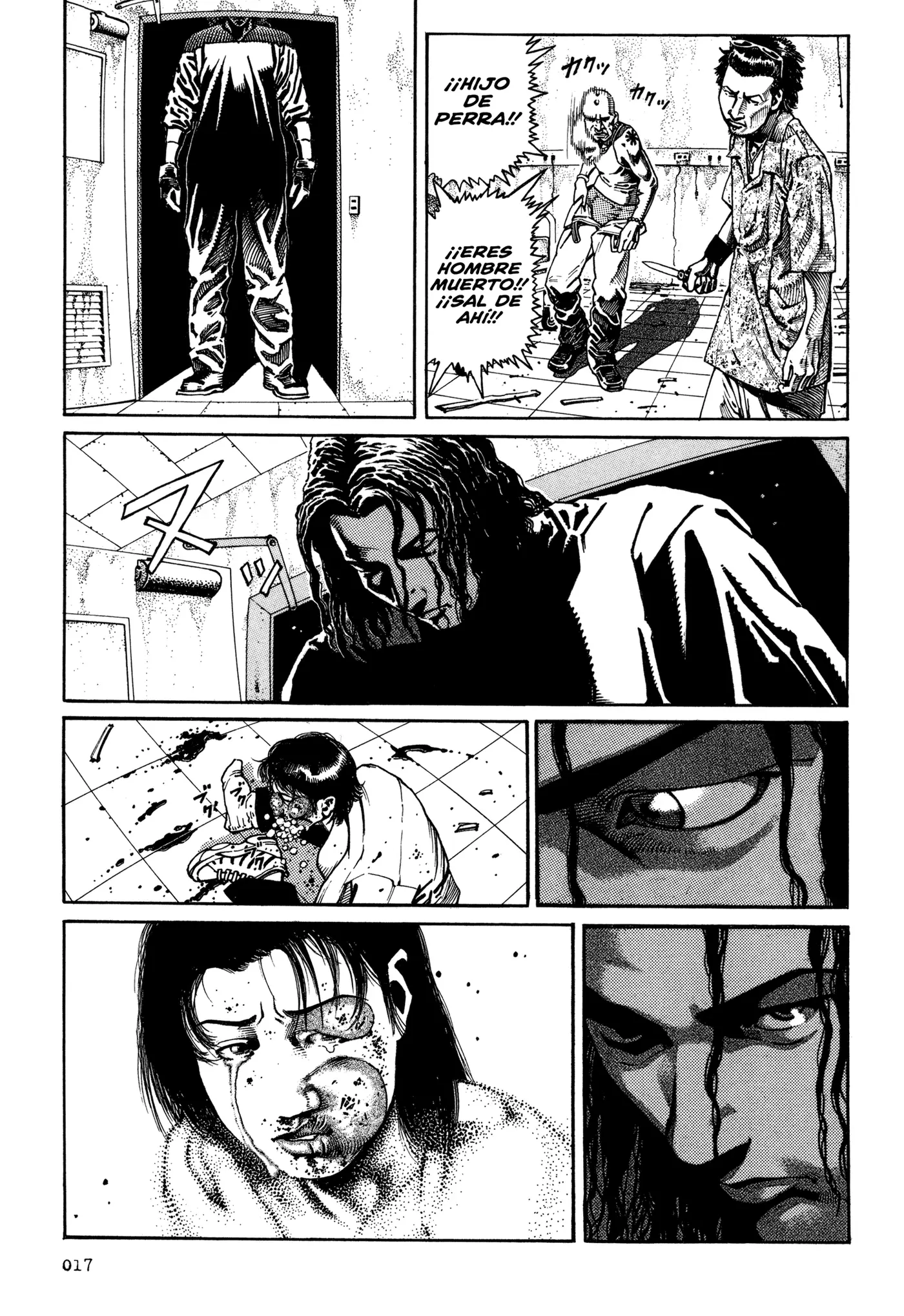 Dokuro (2002) capítulo 1, página 17