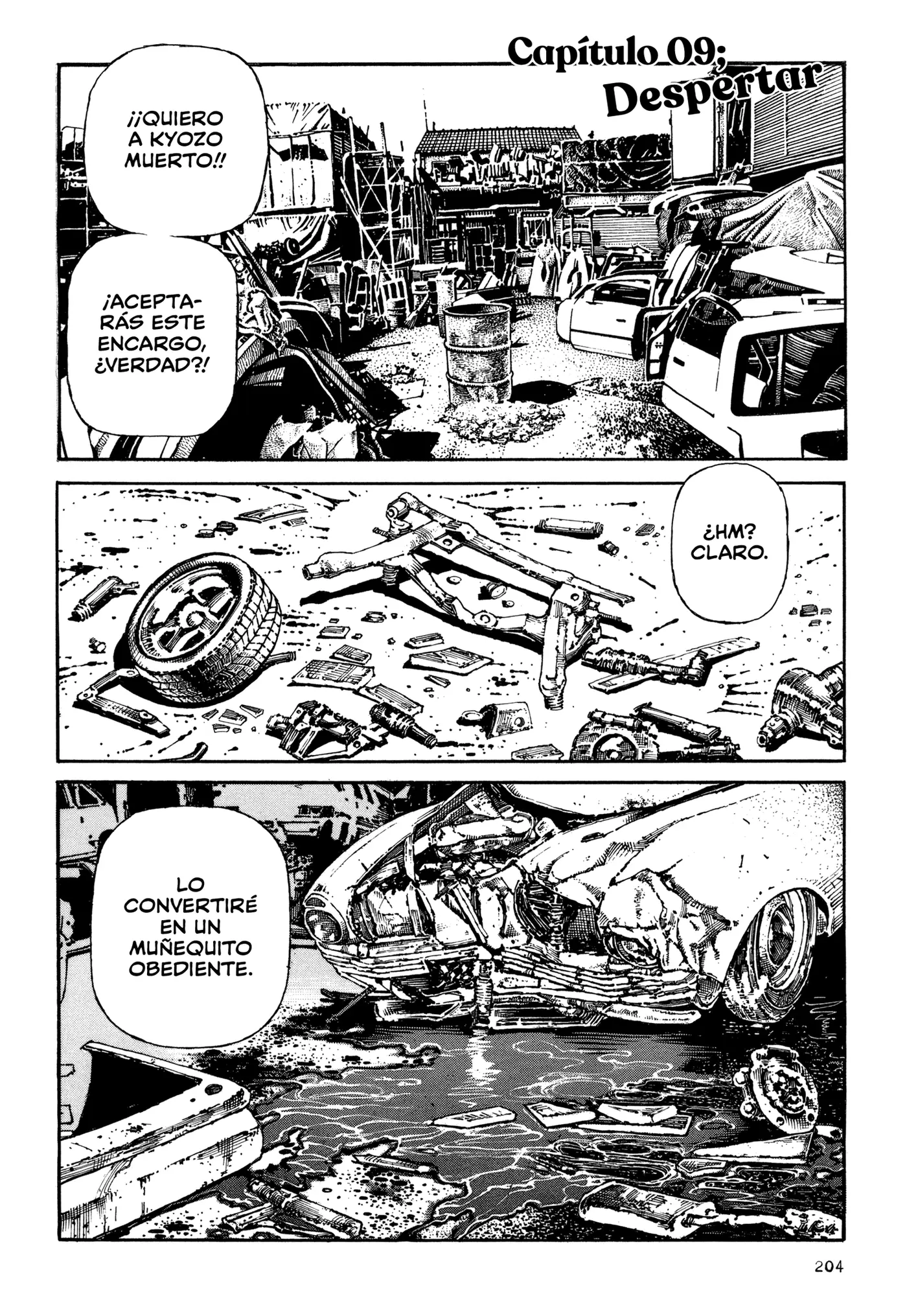 Dokuro (2002) capítulo 9, página 1