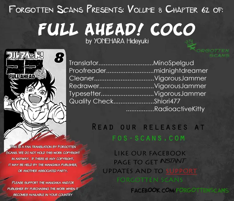 Full Ahead! Coco capítulo 62, página 2