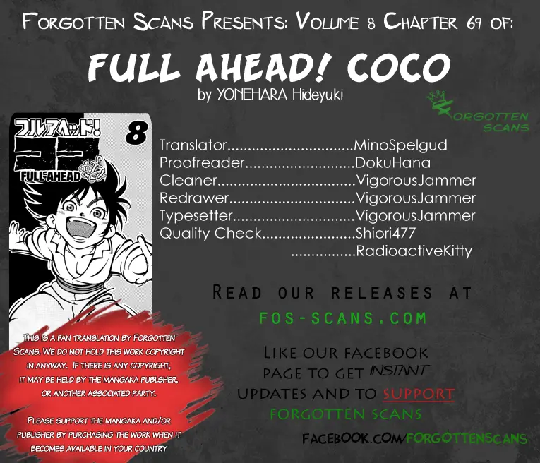 Full Ahead! Coco capítulo 69, página 2