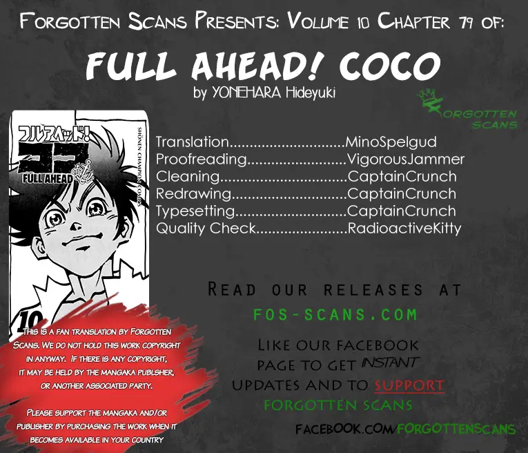 Full Ahead! Coco capítulo 79, página 2
