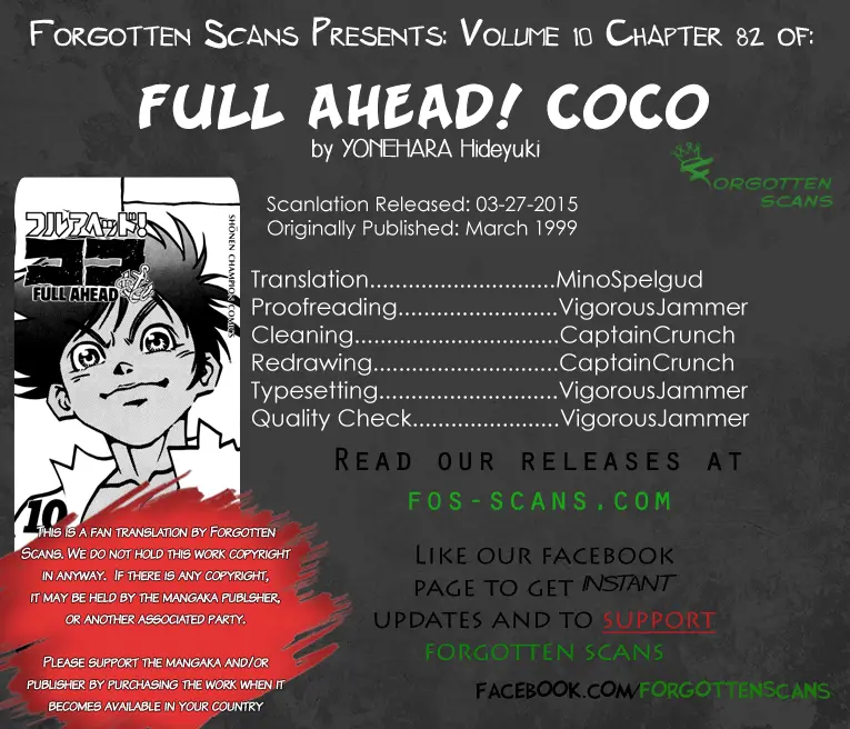 Full Ahead! Coco capítulo 82, página 2
