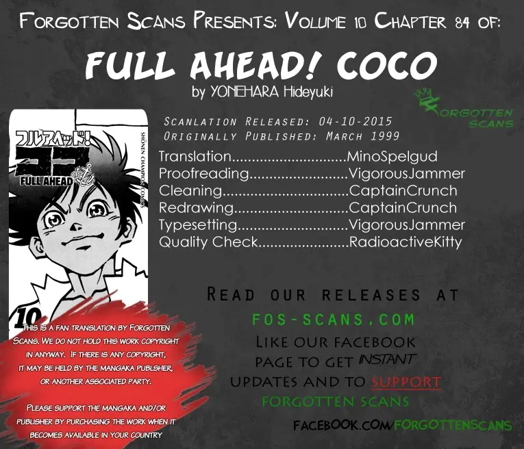 Full Ahead! Coco capítulo 84, página 2