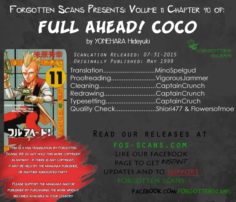 Full Ahead! Coco capítulo 90, página 2